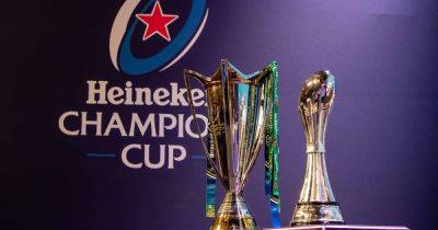 Champions Cup and Challenge Cup draw Live: Latest updates as Welsh regions discover pool fate
