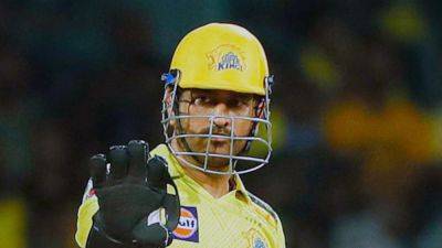 "MS Dhoni Not Going To Play Until...": CSK CEO's Big Update On Skipper's Knee Injury - sports.ndtv.com - India -  Chennai