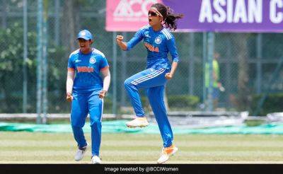 India Beat Bangladesh By 31 Runs To Win Women's Emerging Asia Cup