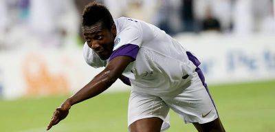 Former Ghana captain and Al Ain goal machine Asamoah Gyan announces retirement