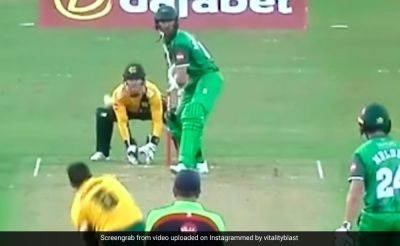 Watch: With Non-Strikers Help, Bowler Completes Never-See-Before Catch - sports.ndtv.com