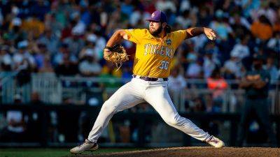 LSU eliminates Tennessee from College World Series behind Nate Ackenhausen's six shutout innings - foxnews.com -  Virginia - state Tennessee - state Oklahoma - county Roberts - state Nebraska