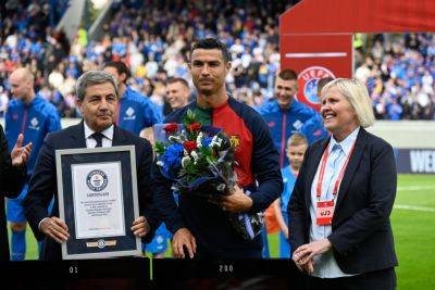 Ronaldo marks 200th Portugal cap with winner, Haaland fires Norway