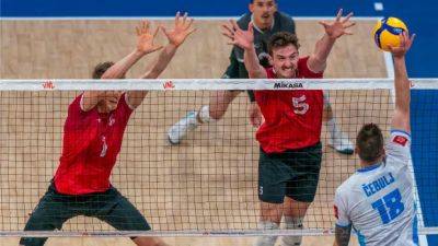 Canadian men lose 5th straight match at Volleyball Nations League - cbc.ca - France - Canada - Slovenia - Bulgaria - county Canadian -  Ottawa