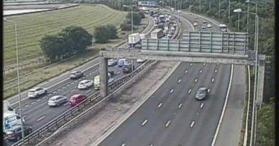 LIVE: Queuing traffic on stretch of M60 after lorry breaks down - latest updates