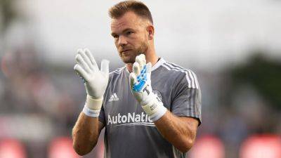 Spider bite lands Inter Miami goalie in hospital, wife says