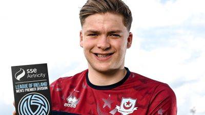 Drogheda's Draper named player of the month