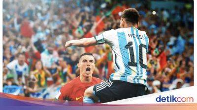 Messi Vs Ronaldo: Perbandingan Caps dan Gol di Timnas