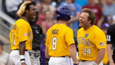 LSU stays alive with win over Wake Forest in College World Series behind Cade Beloso's big home run - foxnews.com - Florida - county Forest - state Nebraska - county Wake