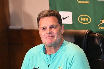 Rassie Erasmus - Realistic Rassie rubbishes any thoughts of Boks as World Cup favourites: 'No sense doing that' - news24.com - France - Scotland - Australia - South Africa - Japan - Ireland