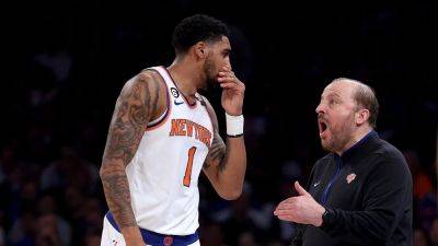 Knicks player, coach Tom Thibodeau allegedly had heated altercation following playoff loss: report