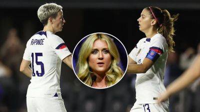 Riley Gaines calls out 'disingenuous' US soccer stars Megan Rapinoe, Alex Morgan for stance on trans athletes