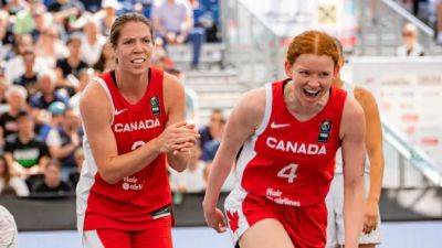 Canadian women's 3x3 team scores pair of wins at French tourney