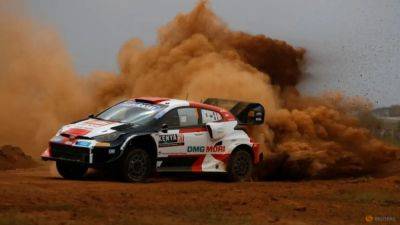Rallying-Ogier leads Kenya's Safari Rally as Neuville retires