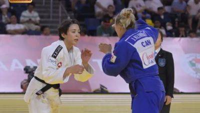 Deguchi downs fellow Canadian Klimkait to win gold at Grand Slam judo event - cbc.ca - Britain - Canada - Mongolia - Uae - Latvia - South Korea -  Tel Aviv