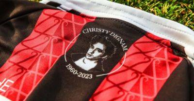 Bohemians wear special jersey in tribute to Christy Dignam during Dublin derby