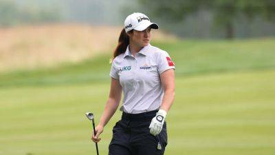 Leona Maguire - Leona Maguire holds outright lead at halfway point in Women's PGA Championship - rte.ie - Usa - state New Jersey