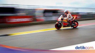 Marc Marquez - Motogp Belanda - Marquez Tabrak Bastianini, Jatuh, Start ke-17 di MotoGP Belanda 2023 - sport.detik.com
