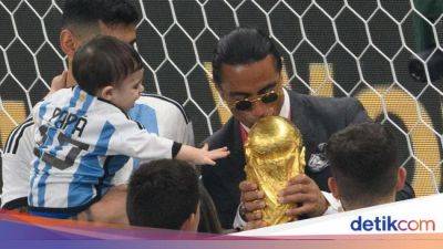Lionel Messi - Tim Tango - Kena Kecam di Piala Dunia 2022, Salt Bae Kapok - sport.detik.com - Qatar - Argentina -  Lima