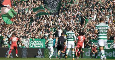 Brendan Rodgers - Lyndon Dykes - Raging Celtic punter takes on Green Brigade in angry Hotline and tells Ultras real fans want you to vanish - dailyrecord.co.uk - Scotland - Palestine - county Park