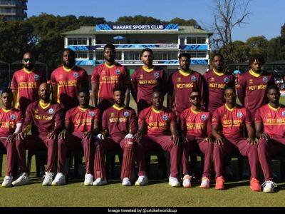 Nicholas Pooran - Shai Hope - CWC Qualifier: West Indies Fined 60 Per Cent Of Their Match Fee For Slow Over-Rate - sports.ndtv.com - Zimbabwe - India -  Harare