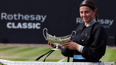 Jelena Ostapenko beats Barbora Krejcikova to claim first title of 2023 in Birmingham, Petra Kvitova wins Berlin Open
