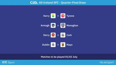 2021 revisited as quarter-final draw produces huge clashes
