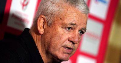 Wales rugby press conference Live as Gatland considers cuts