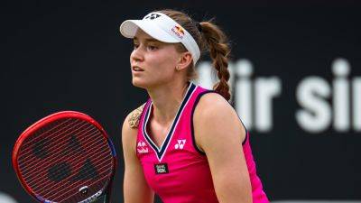 Elena Rybakina withdraws from Eastbourne due to viral illness ahead of Wimbledon title defence