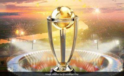 ICC ODI World Cup 2023 Announcement LIVE: Schedule Likely To Be Released Today - sports.ndtv.com - India - Pakistan -  Mumbai