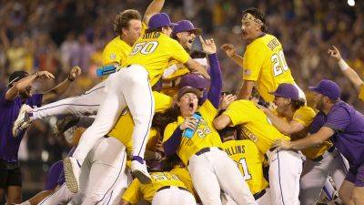 LSU beats Florida 18-4 to win College World Series despite losing previous game by 20 runs