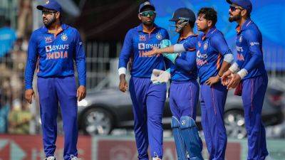 Rohit Sharma - Rohit Sharma Reacts As ICC Announces ODI World Cup 2023 Schedule - sports.ndtv.com - Australia - India - Afghanistan - Pakistan -  Ahmedabad -  Delhi -  Mumbai -  Kolkata -  New Delhi