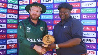 Paul Stirling - Curtis Campher - Andy Balbirnie - Andy Macbrine - George Dockrell - Harry Tector - Consolation victory for Ireland over UAE - rte.ie - Uae - Ireland