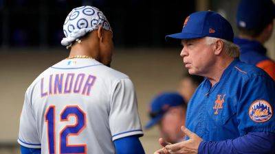 Francisco Lindor - Buck Showalter - Mets star shows support for Buck Showalter amid struggles, shuts down notion that he's lost clubhouse - foxnews.com - Usa - New York -  New York - state Wisconsin - county Patrick