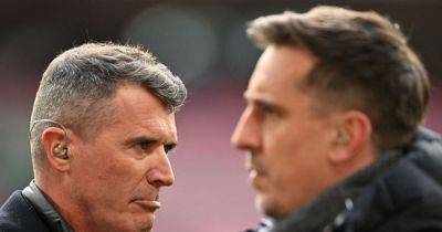 Roy Keane aims brutal Manchester United trophy dig at Gary Neville