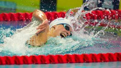 More than a decade after her 1st Olympic gold, Katie Ledecky is still swimming fast