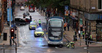 Emergency services rush to scene after person 'hit by bus' in Northern Quarter