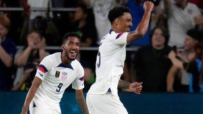 Jeff Roberson - Jesús Ferreira scores hat trick in United States' dominant win over St. Kitts and Nevis in CONCACAF Gold Cup - foxnews.com - Netherlands - Usa - Jamaica - Trinidad And Tobago - county St. Louis - Cuba - county Bryan - Grenada - county Reynolds