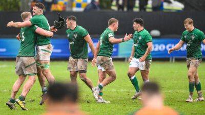 Richie Murphy - Sam Prendergast - Gus McCarthy: Win v Australia shows Ireland U20s 'never give up' - rte.ie - Australia - Ireland - Fiji