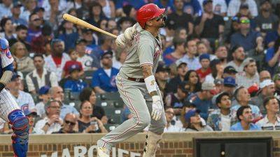 Nick Castellanos - Aaron Nola - Rob Thomson - Phillies club three home runs in victory over Cubs for eighth consecutive road game win - foxnews.com -  Chicago