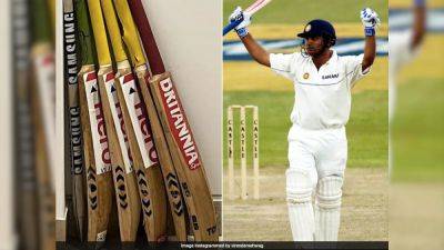 "Lovely Friend": Virender Sehwag Puts On Display Bats With Which He Scored Triple Tons. Internet Amazed