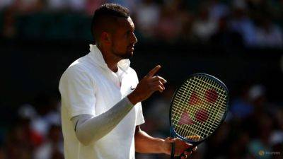 Wounded knee hampers Kyrgios bid for Wimbledon glory