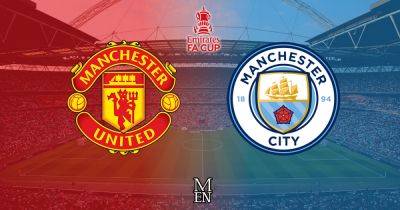 Man City vs Manchester United LIVE FA Cup final updates, TV information and Antony injury latest