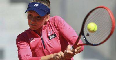 Wimbledon champion Elena Rybakina pulls out of French Open due to illness