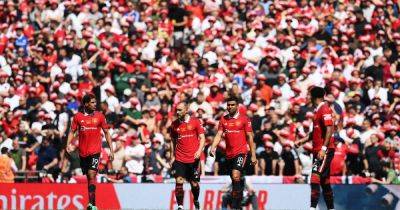 Manchester United player ratings as Fred and Jadon Sancho poor vs Man City in FA Cup final
