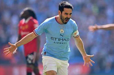 Jack Grealish - Bruno Fernandes - Paul Tierney - Ilkay Gundogan - Treble is on! Gundogan double secures FA Cup title for Manchester City - news24.com - Britain - Manchester