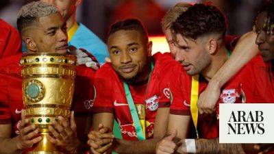 Nkunku helps Leipzig defend German Cup title
