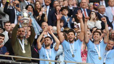 'We have to do it' - Pep Guardiola urges Manchester City to complete treble tilt after FA Cup win