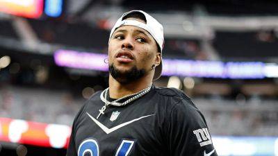 Saquon Barkley - Seth Wenig - Saquon Barkley's 585-pound squat leaves social media in awe of strength once again - foxnews.com - France - New York -  New York - state New Jersey -  Indianapolis - county Rutherford