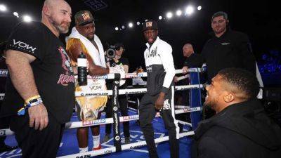 Anthony Joshua - Dillian Whyte - Jermaine Franklin - Joshua vs Whyte on track as AJ’s camp removes rematch clause - guardian.ng - Britain - county Franklin